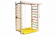 Babygrai 9128 Спортивный комплекс Babygrai с рукоходом-турником из сосны фото